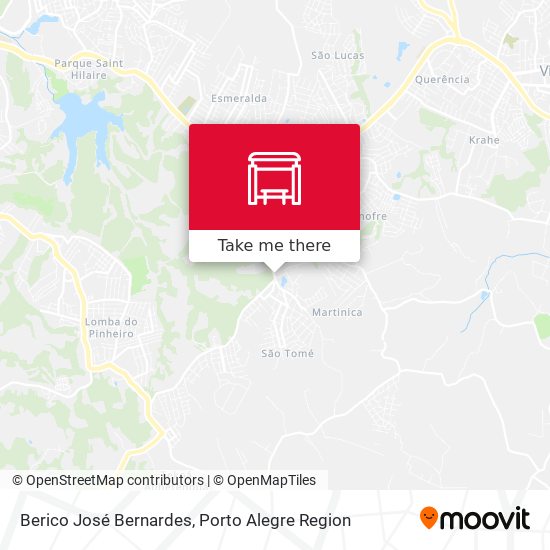 Berico José Bernardes map