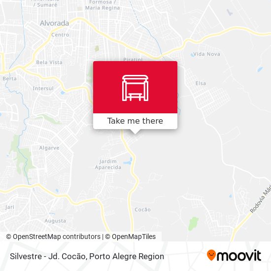 Silvestre - Jd. Cocão map