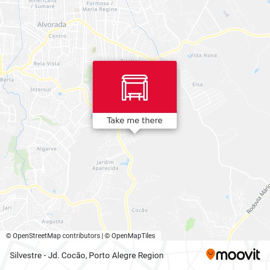Silvestre - Jd. Cocão map