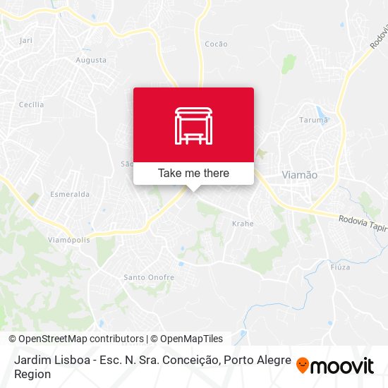 Jardim Lisboa - Esc. N. Sra. Conceição map