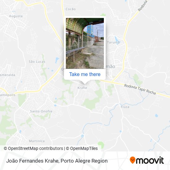 João Fernandes Krahe map