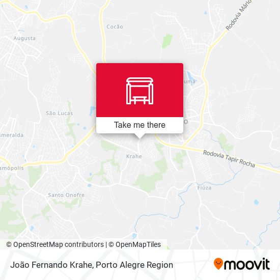 João Fernando Krahe map