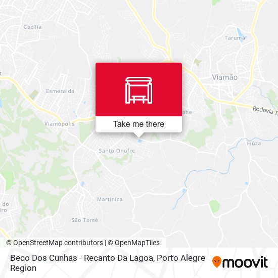 Beco Dos Cunhas - Recanto Da Lagoa map