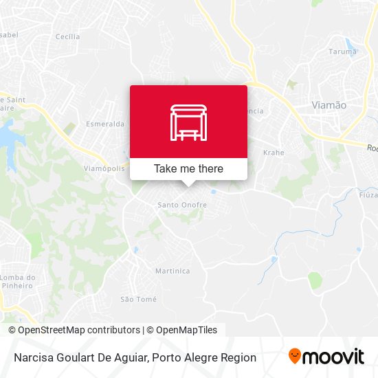 Narcisa Goulart De Aguiar map