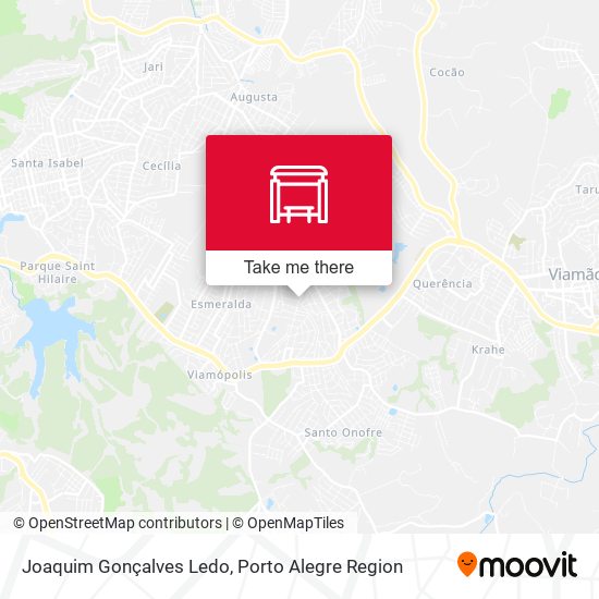 Joaquim Gonçalves Ledo map