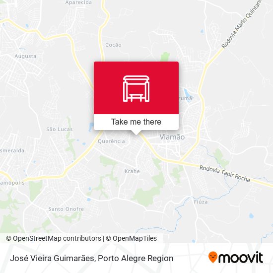 José Vieira Guimarães map