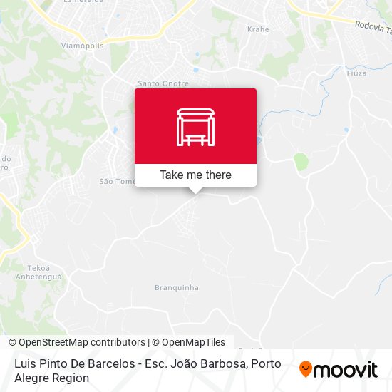 Luis Pinto De Barcelos - Esc. João Barbosa map
