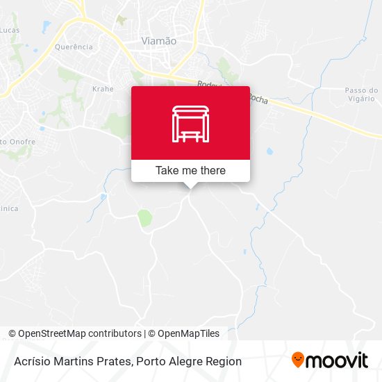 Acrísio Martins Prates map