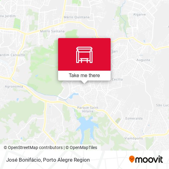José Bonifácio map