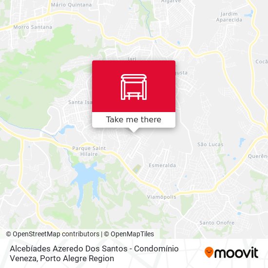 Alcebíades Azeredo Dos Santos - Condomínio Veneza map