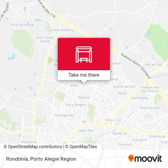 Rondônia map