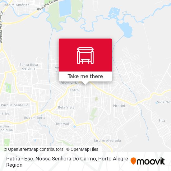 Mapa Pátria - Esc. Nossa Senhora Do Carmo