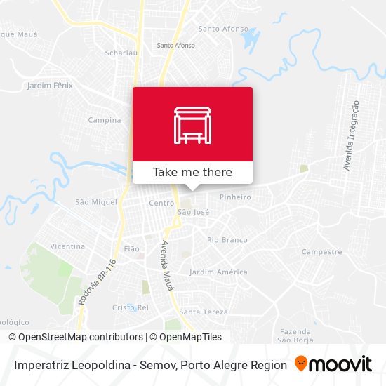 Imperatriz Leopoldina - Semov map