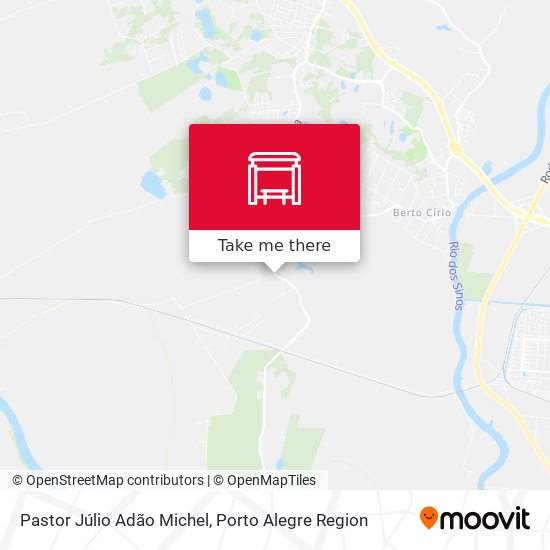 Pastor Júlio Adão Michel map