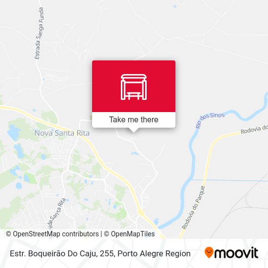 Estr. Boqueirão Do Caju, 255 map