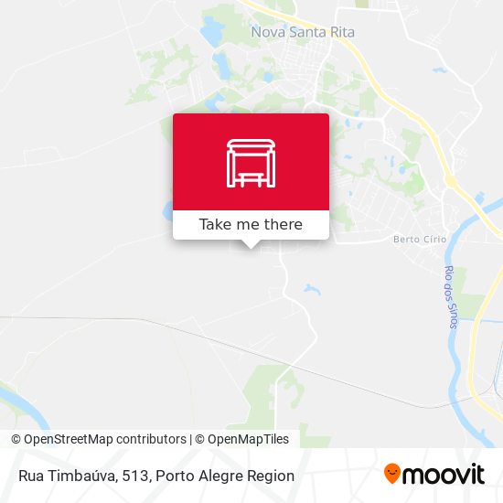 Rua Timbaúva, 513 map