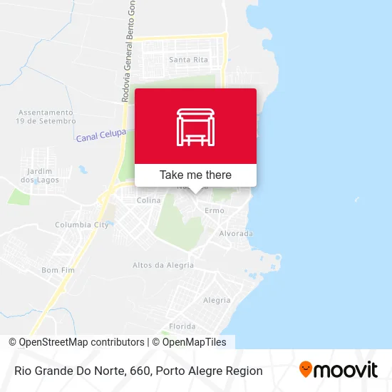 Rio Grande Do Norte, 660 map