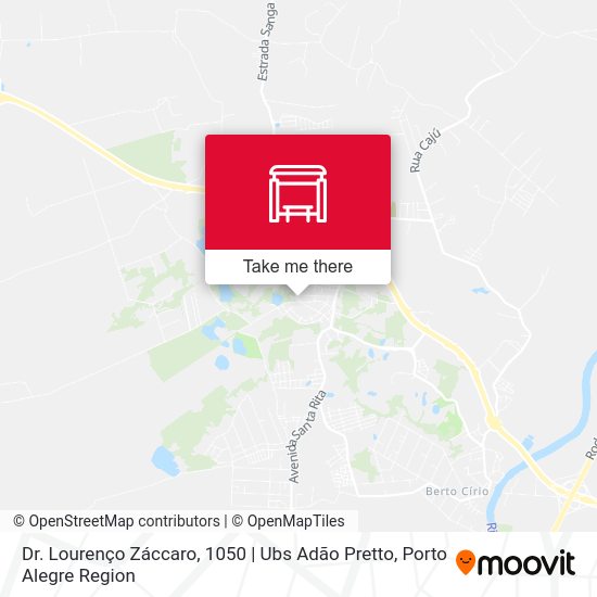 Dr. Lourenço Záccaro, 1050 | Ubs Adão Pretto map