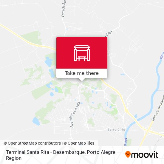 Terminal Santa Rita - Desembarque map