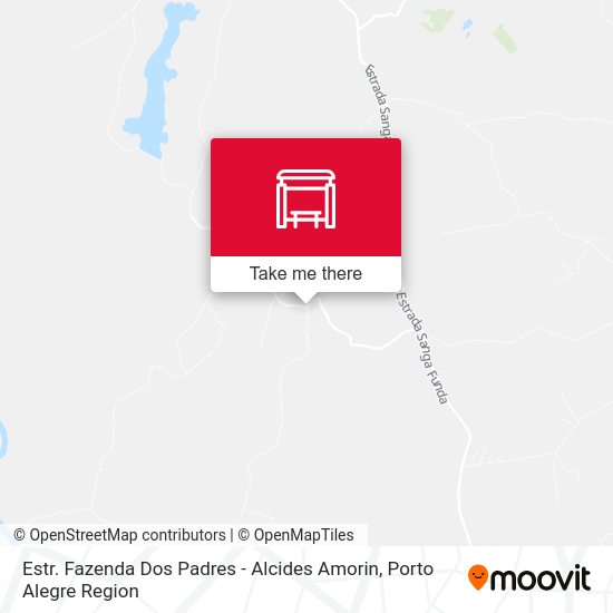 Estr. Fazenda Dos Padres - Alcides Amorin map
