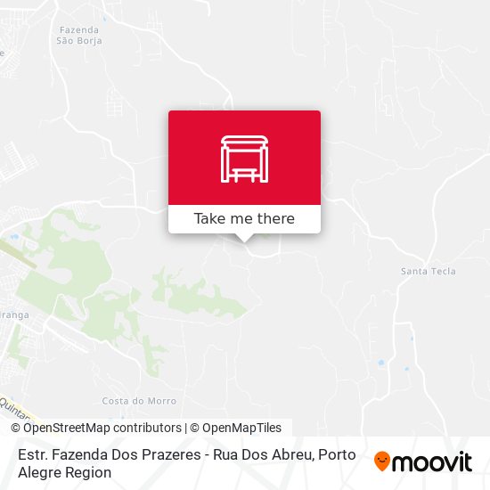 Estr. Fazenda Dos Prazeres - Rua Dos Abreu map