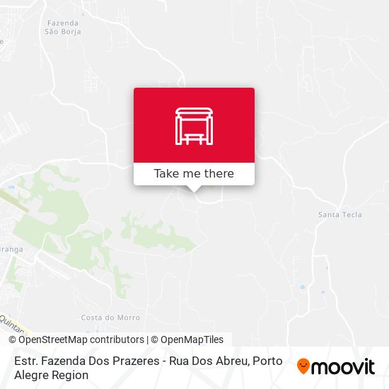 Estr. Fazenda Dos Prazeres - Rua Dos Abreu map