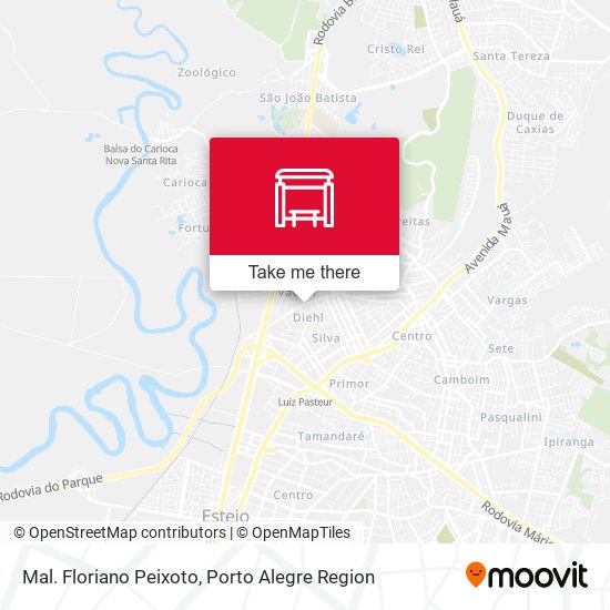 Mal. Floriano Peixoto map