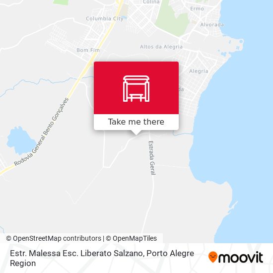 Estr. Malessa  Esc. Liberato Salzano map