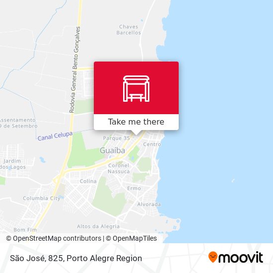 São José, 825 map