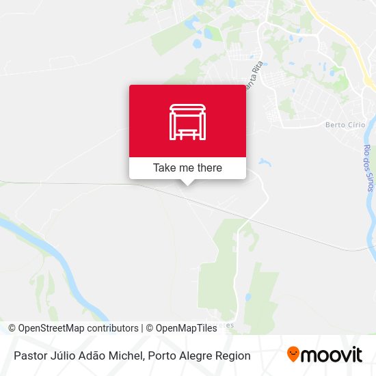 Pastor Júlio Adão Michel map