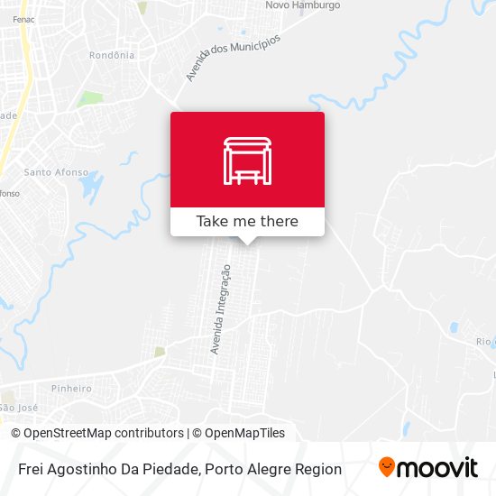 Frei Agostinho Da Piedade map