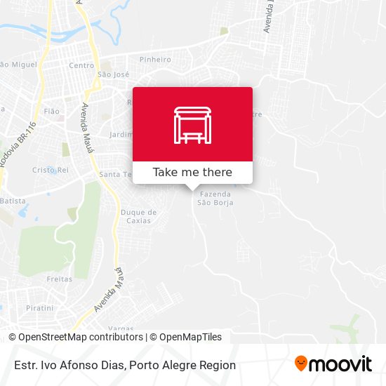 Estr. Ivo Afonso Dias map