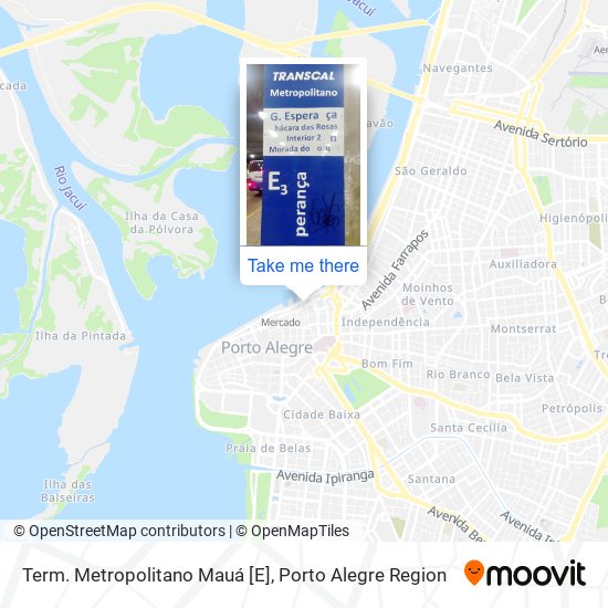Term. Metropolitano Mauá [E] map