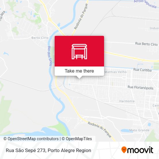 Rua São Sepé 273 map