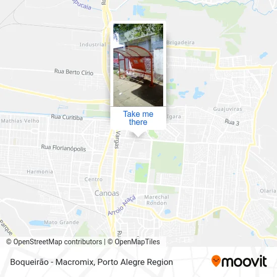 Boqueirão - Macromix map