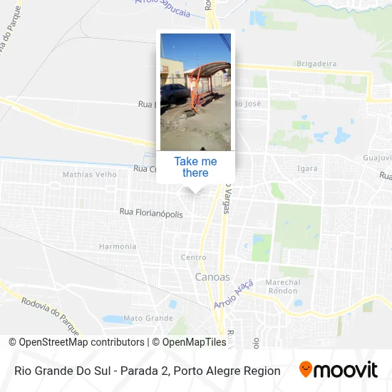 Rio Grande Do Sul - Parada 2 map