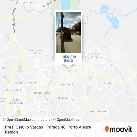 Pres. Getúlio Vargas - Parada 48 map