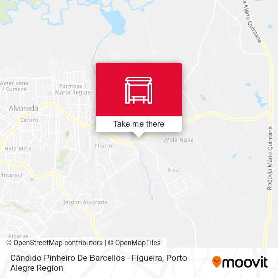 Cândido Pinheiro De Barcellos - Figueira map