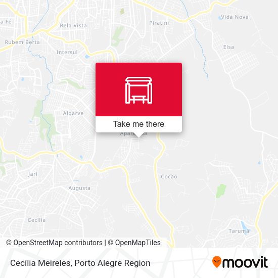 Cecília Meireles map