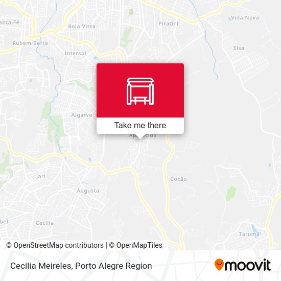 Cecília Meireles map