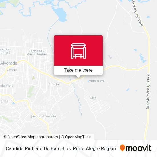 Cândido Pinheiro De Barcellos map