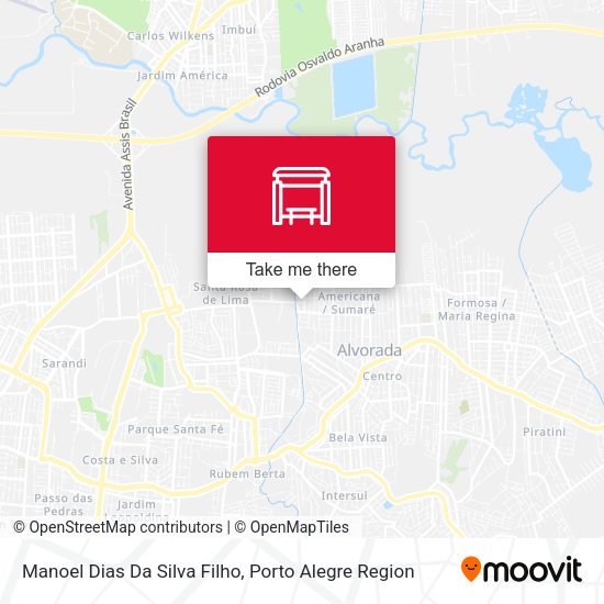Manoel Dias Da Silva Filho map