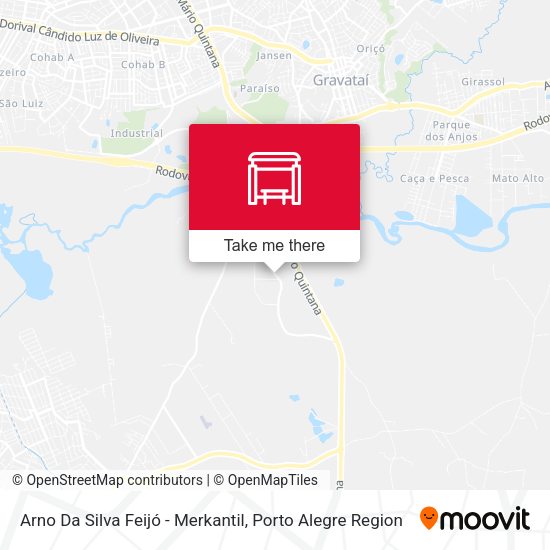 Arno Da Silva Feijó - Merkantil map