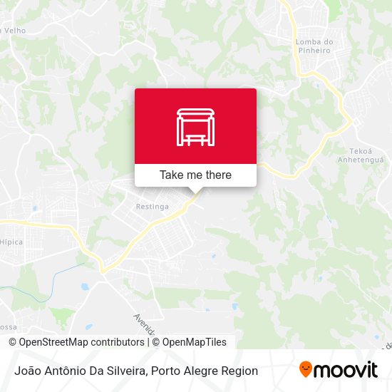João Antônio Da Silveira map