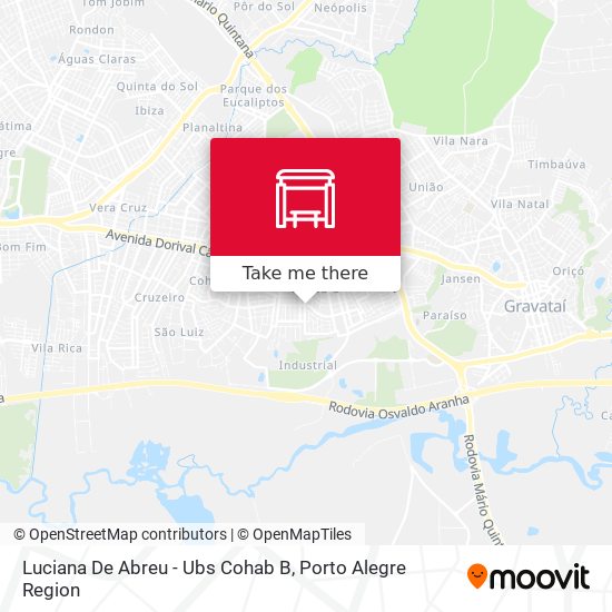 Luciana De Abreu - Ubs Cohab B map