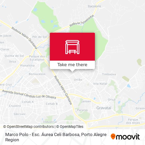 Marco Polo - Esc. Áurea Celi Barbosa map