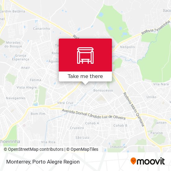 Monterrey map