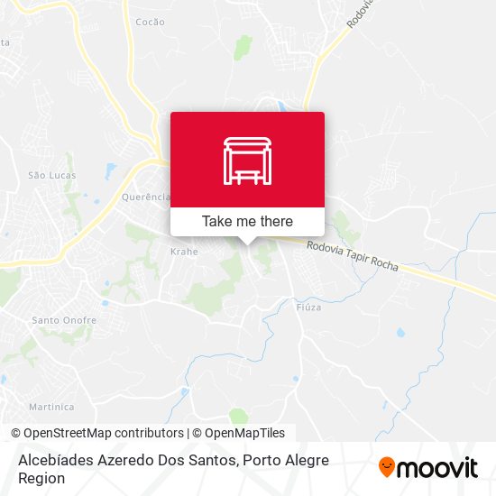 Alcebíades Azeredo Dos Santos map