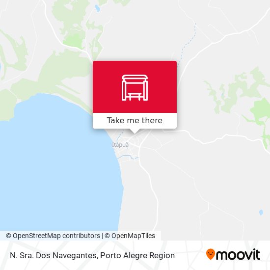 N. Sra. Dos Navegantes map
