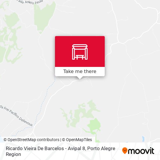 Ricardo Vieira De Barcelos - Avipal 8 map
